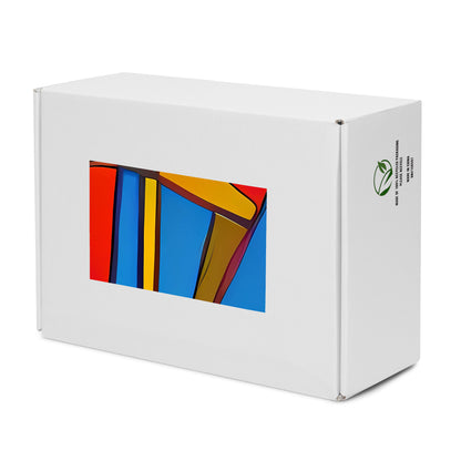 Women's High Top Canvas Shoes - Mondrian Maze