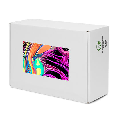 Women's High Top Canvas Shoes - Neon Drizzle