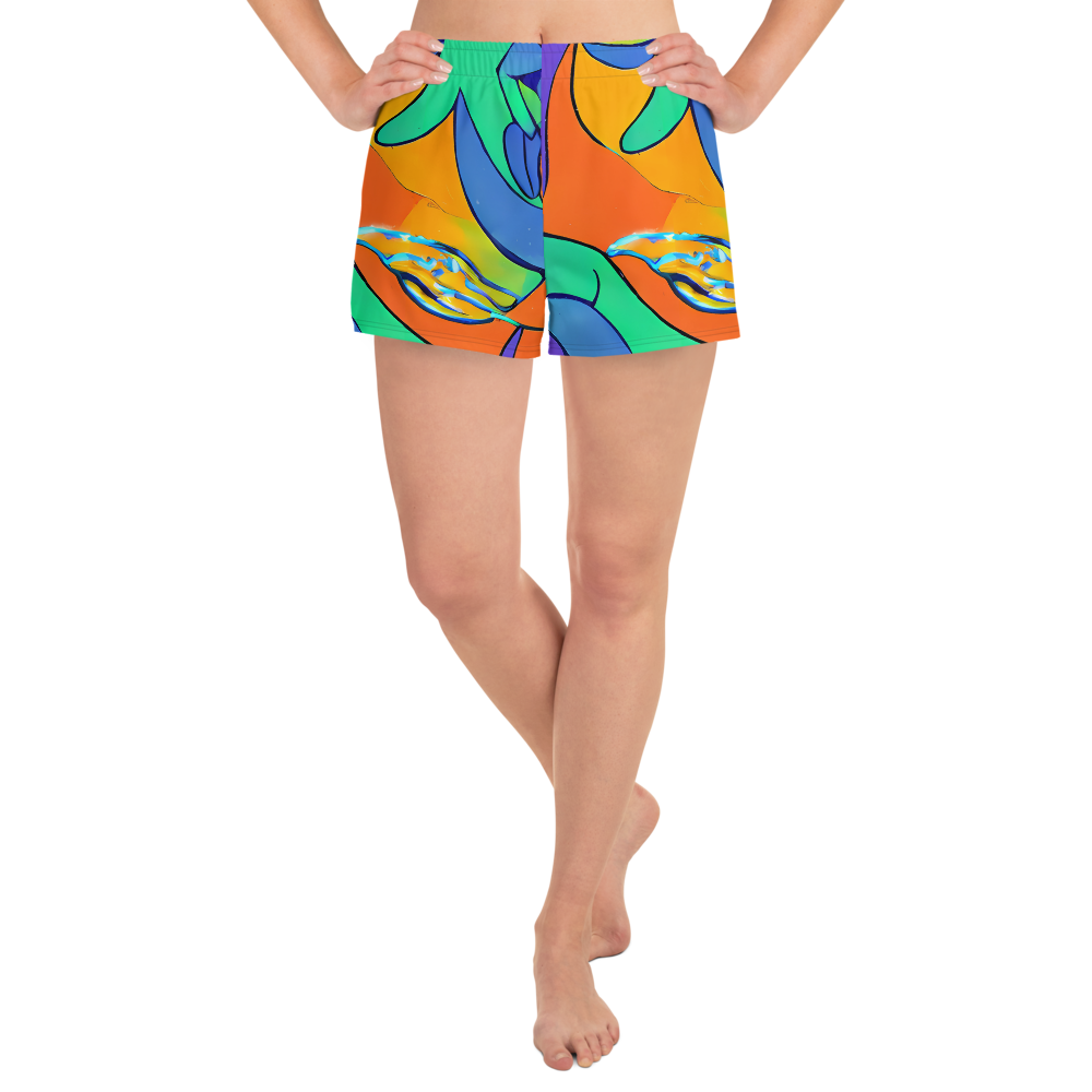 Women’s Athletic Shorts - Archipenko Dream
