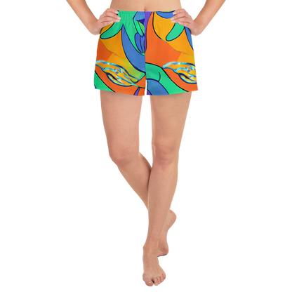 Women’s Athletic Shorts - Archipenko Dream