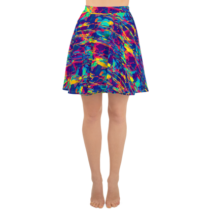 Skater Skirt - Spectrum Streaks