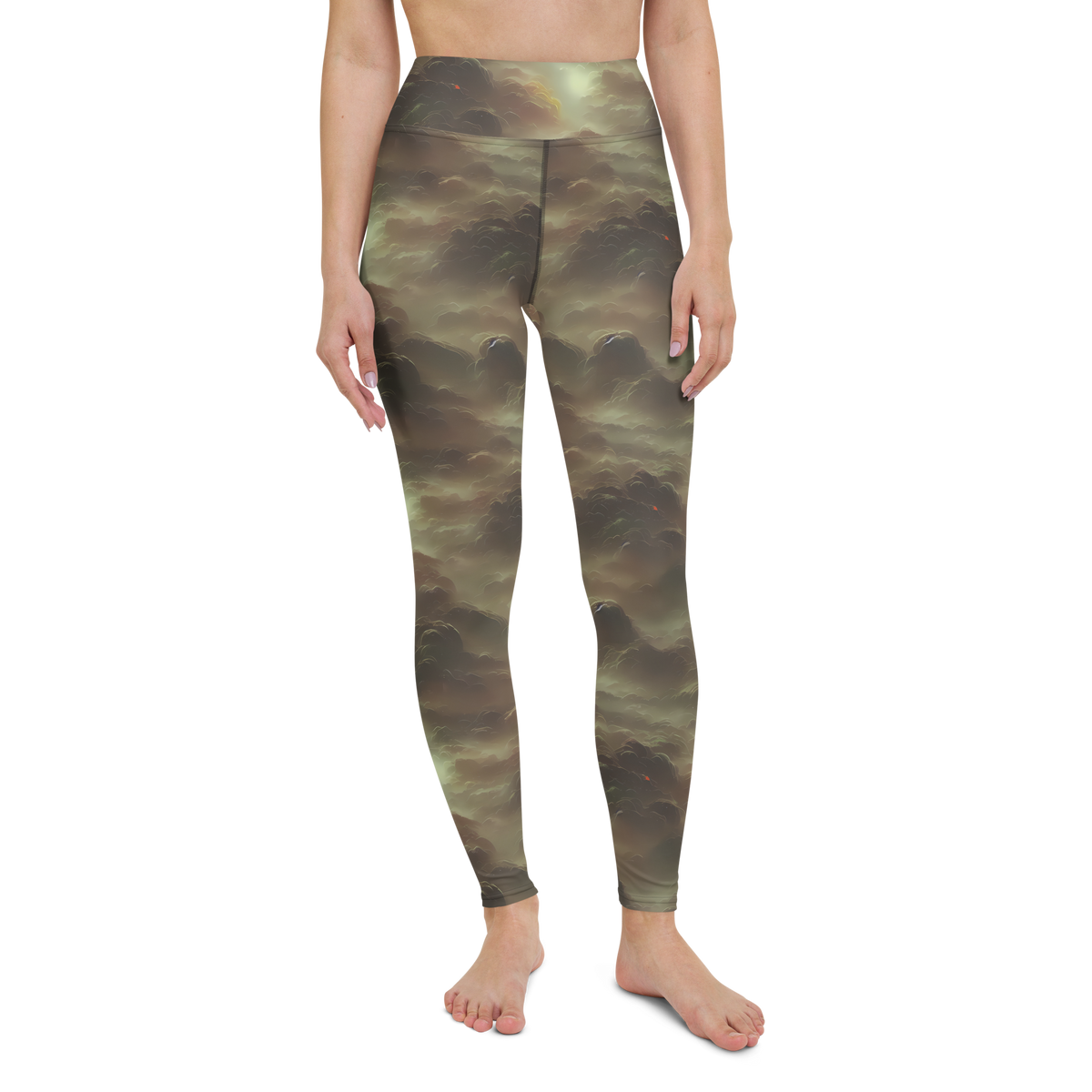 Yoga Leggings - Celestial Dreamscape