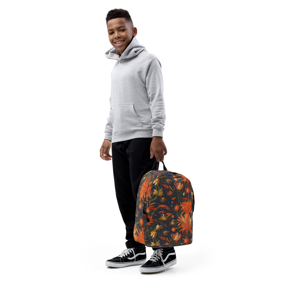 Minimalist Backpack - Stellar Blooms