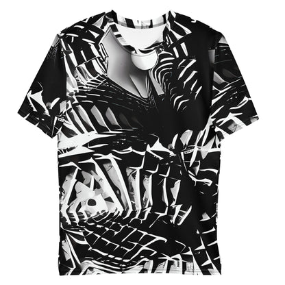 Men's Crew Neck T-Shirt - Illusion Vortex