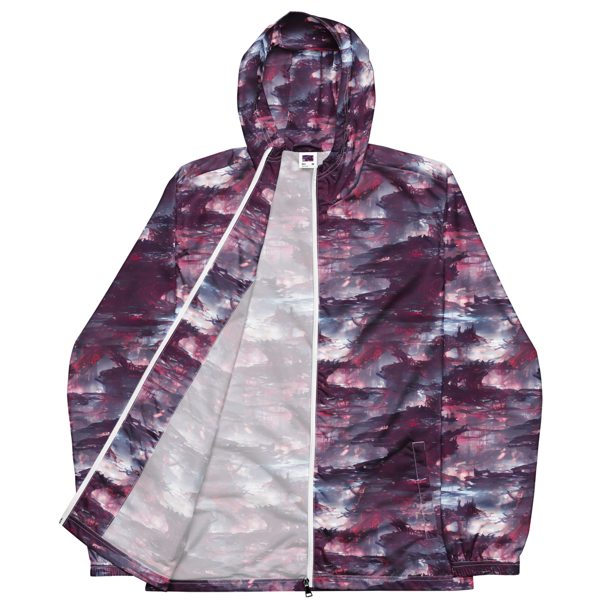 Men's Windbreaker - Twilight Fortresses