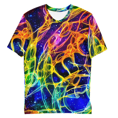 Men's Crew Neck T-Shirt - Dancing in the Ether