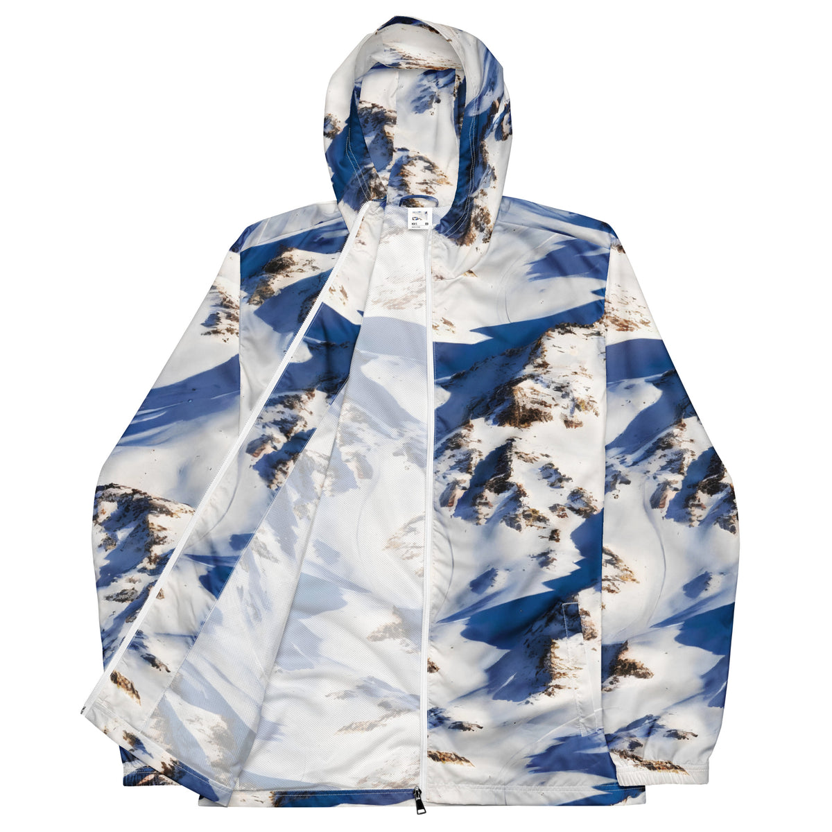 Men's Windbreaker - Snowlit Peaks