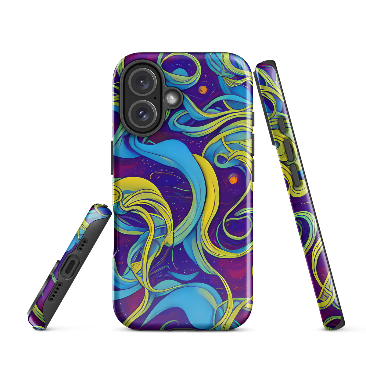 Tough Case for iPhone® - Stellar Swirls