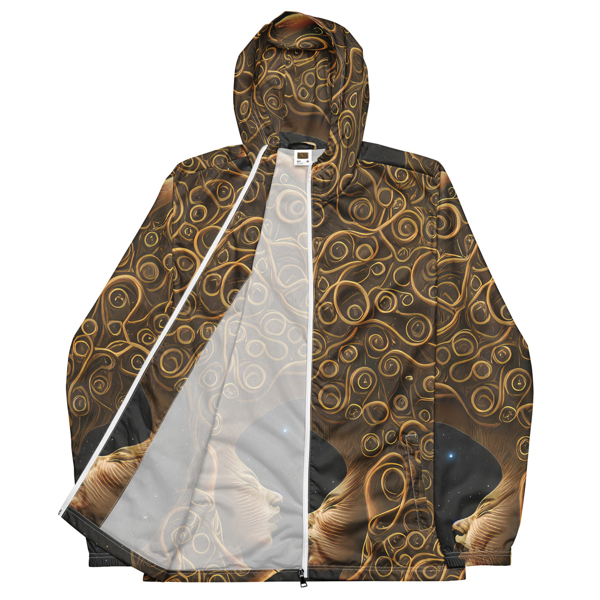 Men's Windbreaker - Ethereal Coils