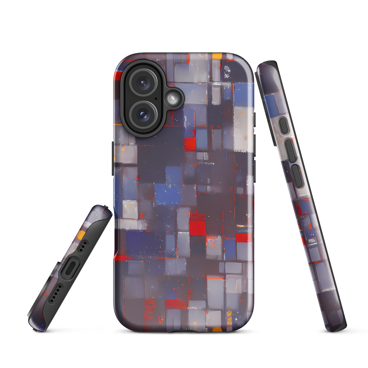Tough Case for iPhone® - Cubist Rhythm