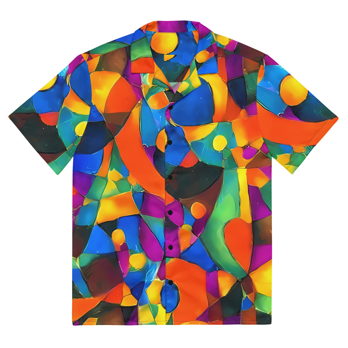 Button Shirt - Galactic Jigsaw