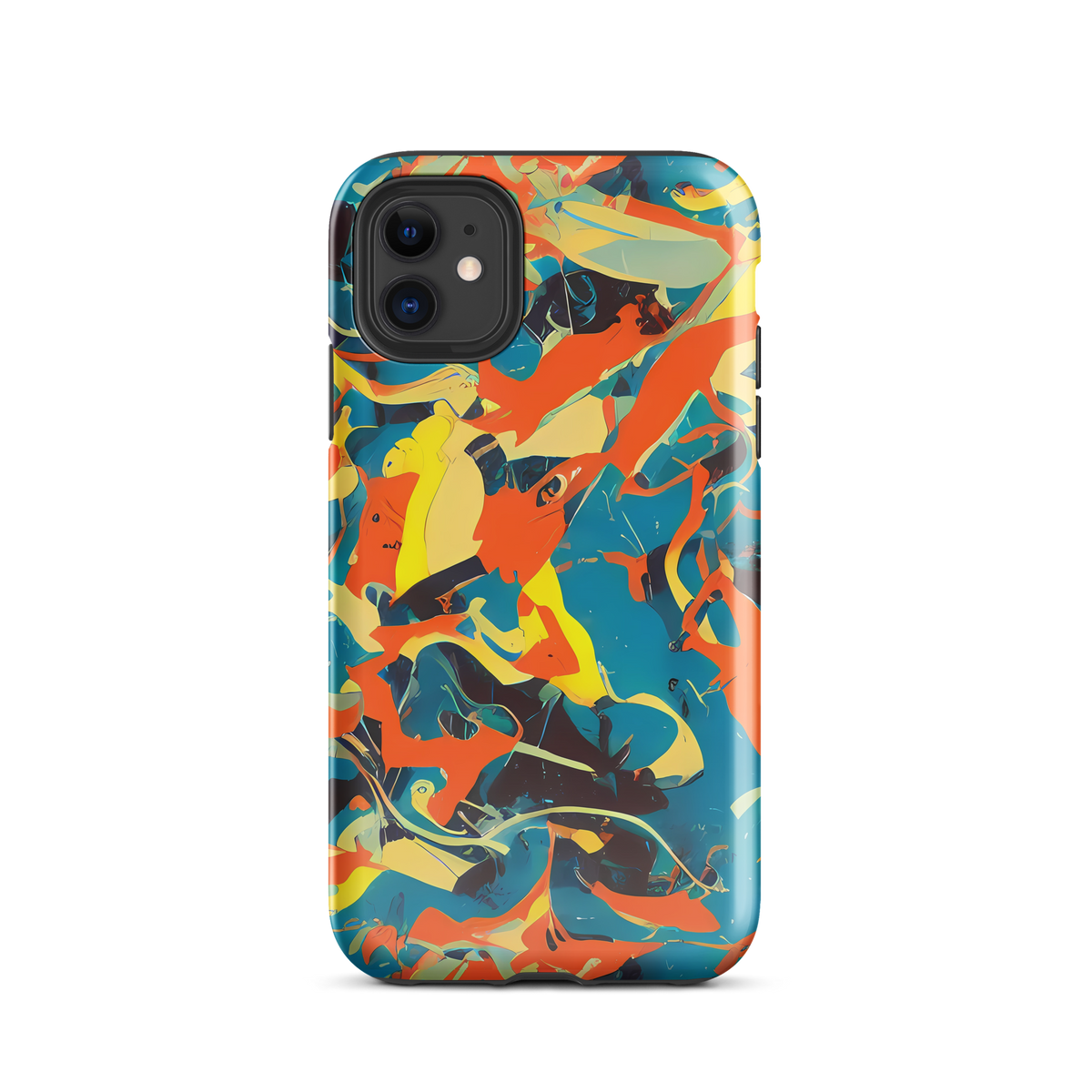 Tough Case for iPhone® - Abstract Tango