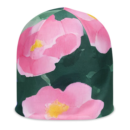 Beanie - Pink Blossom Serenade