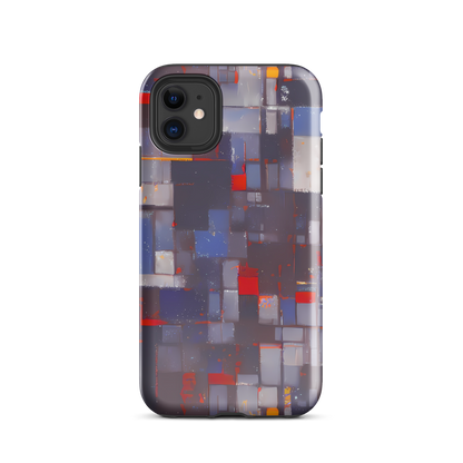 Tough Case for iPhone® - Cubist Rhythm
