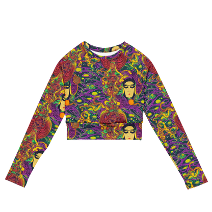 Long Sleeve Crop Top - Odyssey in Color