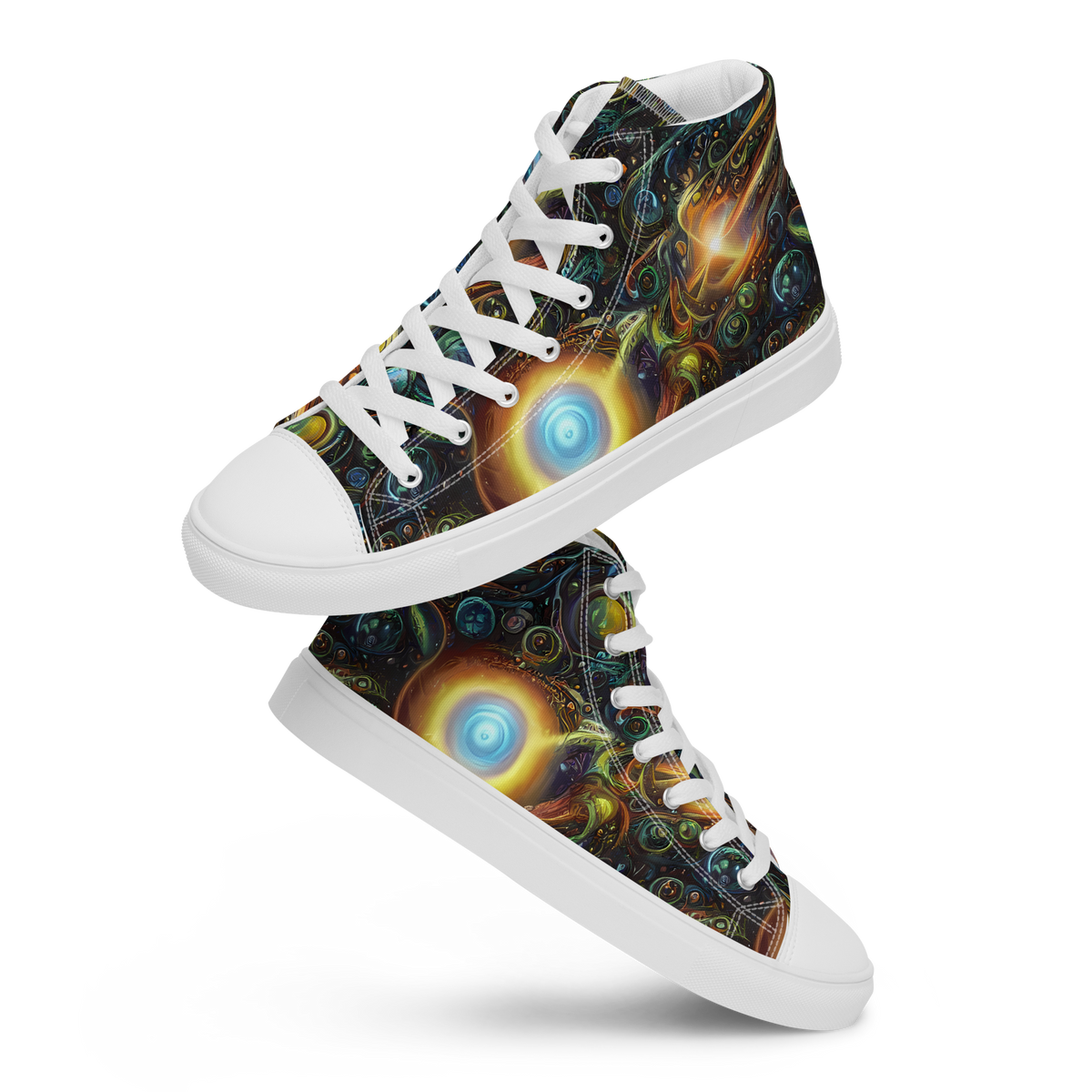 Men's High Top Canvas Shoes - Ferez Vortex