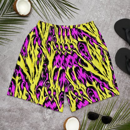 Men's Athletic Shorts - Neon Savanna