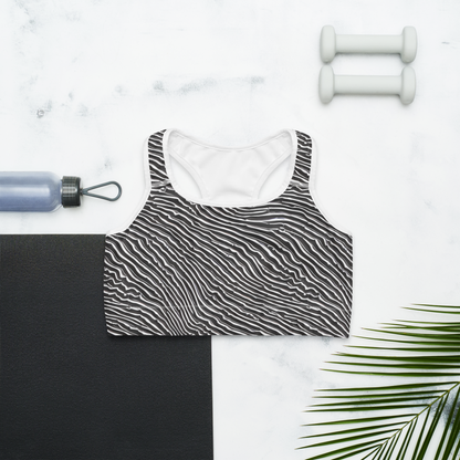 Sports Bra - Hypnotic Waves