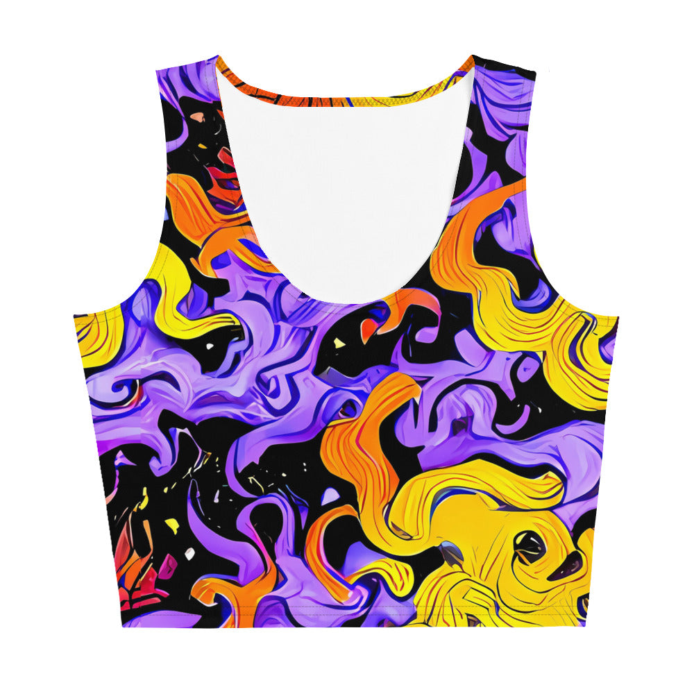 Crop Top - Bosschaert Swirl