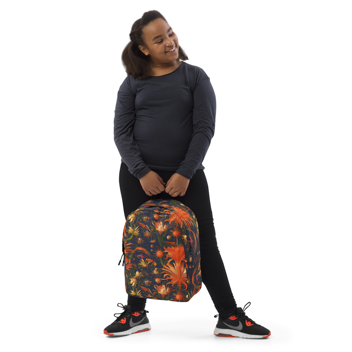 Minimalist Backpack - Stellar Blooms