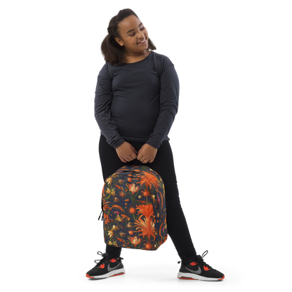 Minimalist Backpack - Stellar Blooms