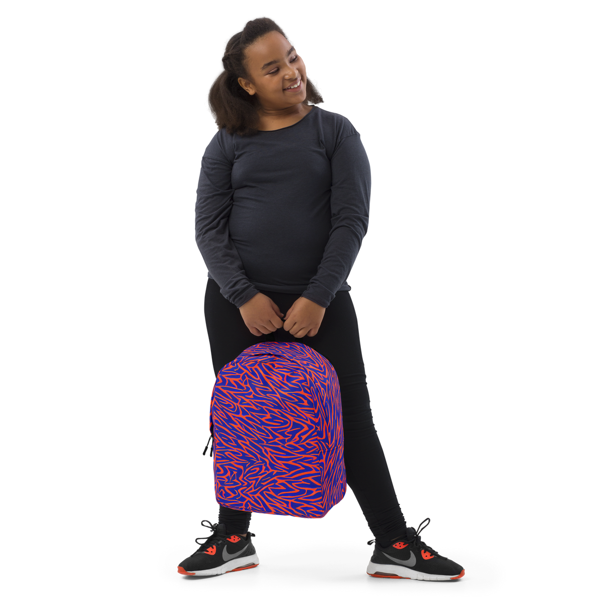 Minimalist Backpack - Sapphire Swirl