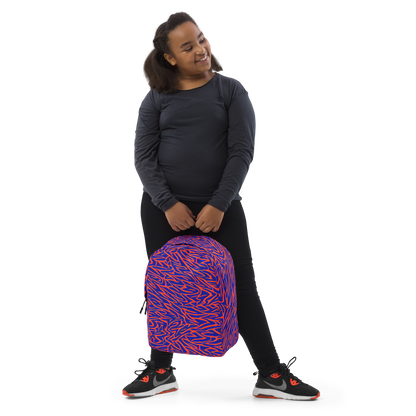 Minimalist Backpack - Sapphire Swirl