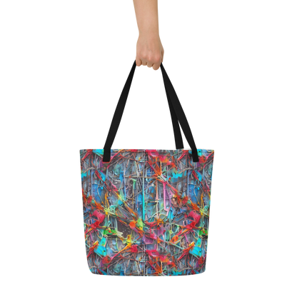Large Tote Bag w/ Pocket - Junkyard Jewel
