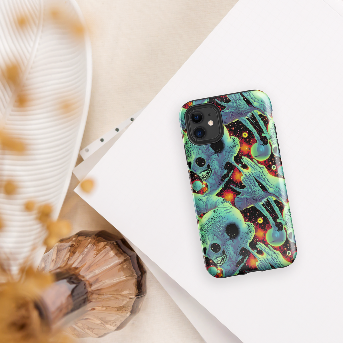 Tough Case for iPhone® - Galactic Grotesque