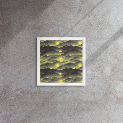 Framed Canvas - Spectral Isle