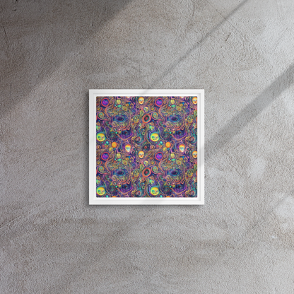 Framed Canvas - Jansson's Nebula
