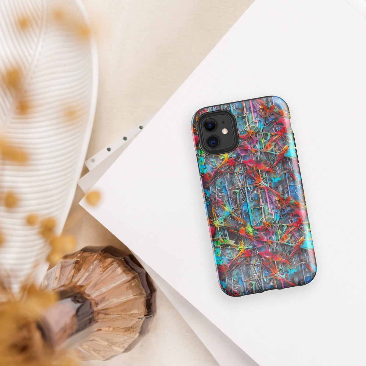 Tough Case for iPhone® - Junkyard Jewel