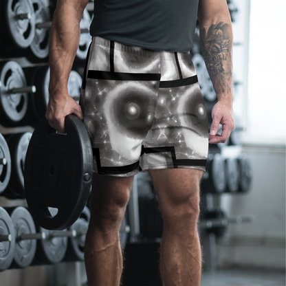 Men's Athletic Shorts - Arbus Whorls