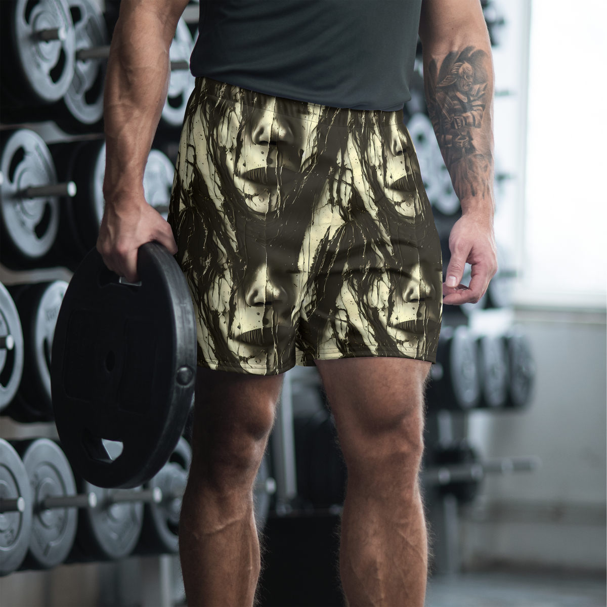Men's Athletic Shorts - Eclipse Veil