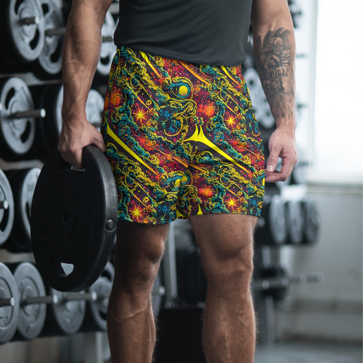 Men's Athletic Shorts - Gogos Galaxy
