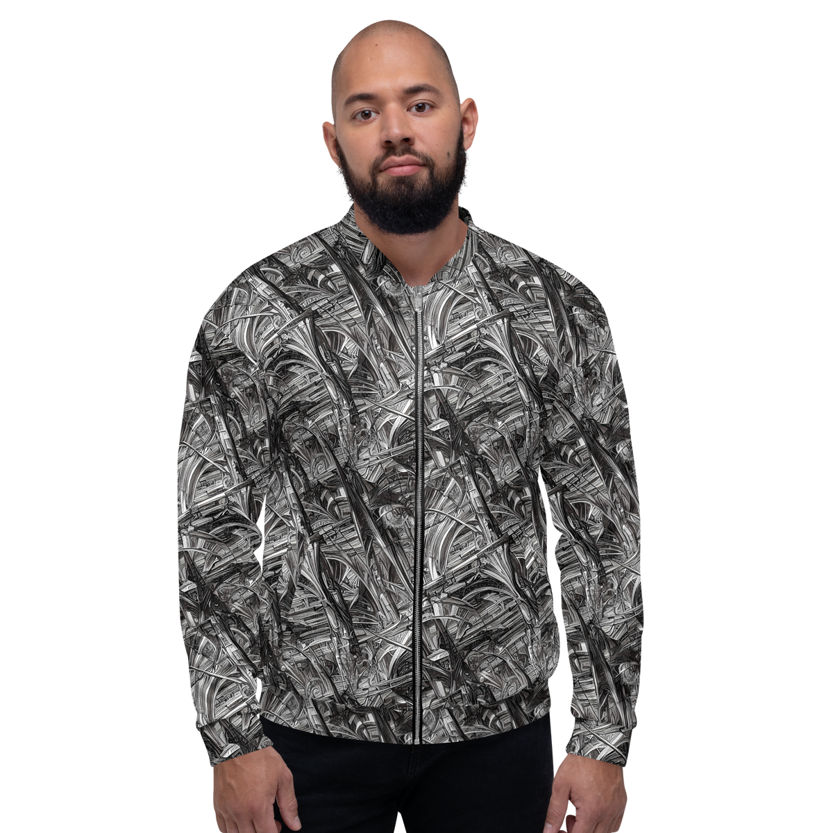Bomber Jacket - Gothic Whirlwind