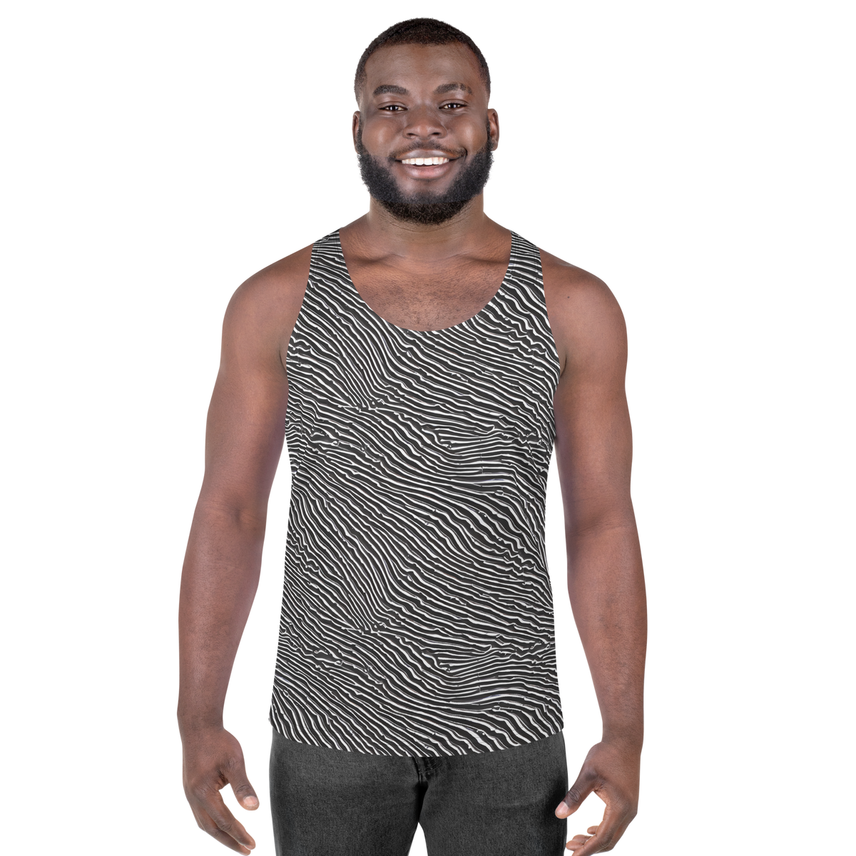 Men's Tank Top - Hypnotic Waves