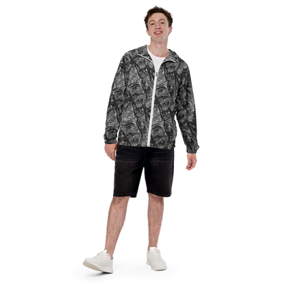 Men's Windbreaker - Gothic Whirlwind