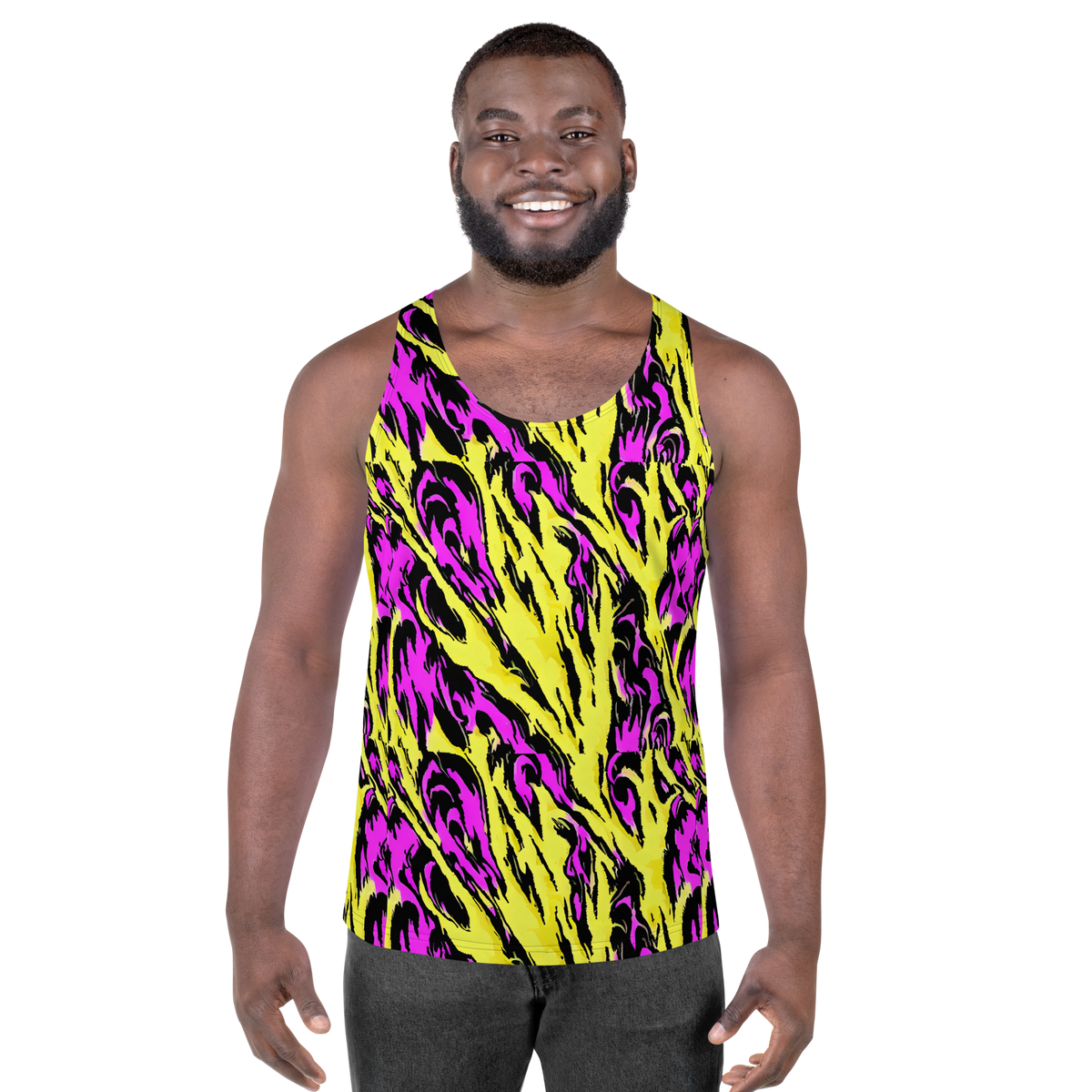 Men's Tank Top - Neon Savanna