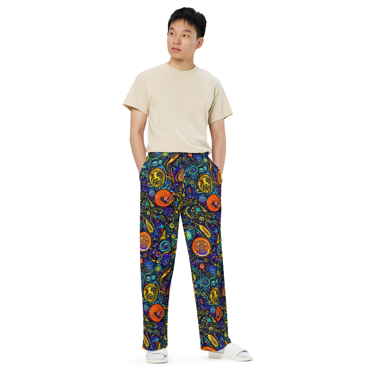 Wide-Leg Pants - Vasnetsov Vortex