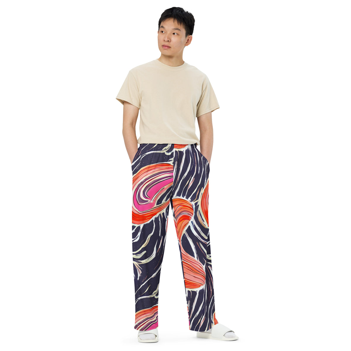 Wide-Leg Pants - Radiant Drift