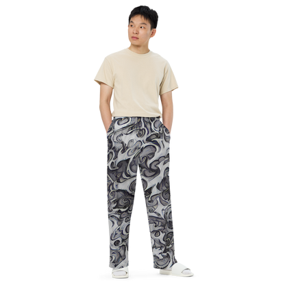 Wide-Leg Pants - Mashburn Swirls