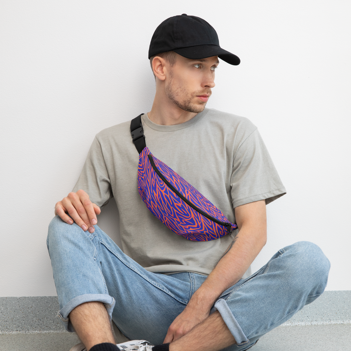 Fanny Pack - Sapphire Swirl