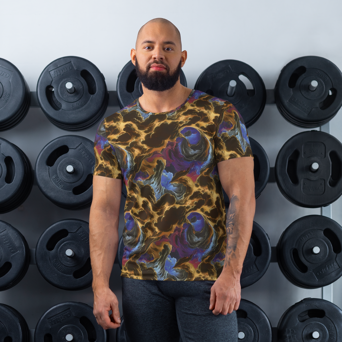 Men's Athletic T-Shirt - Vortex Virtue