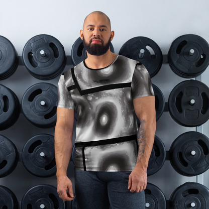 Men's Athletic T-Shirt - Arbus Whorls