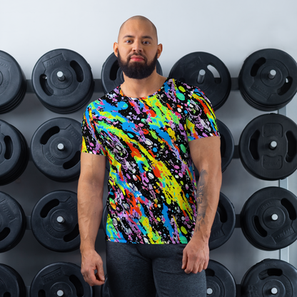 Men's Athletic T-Shirt - Pollock Pulse