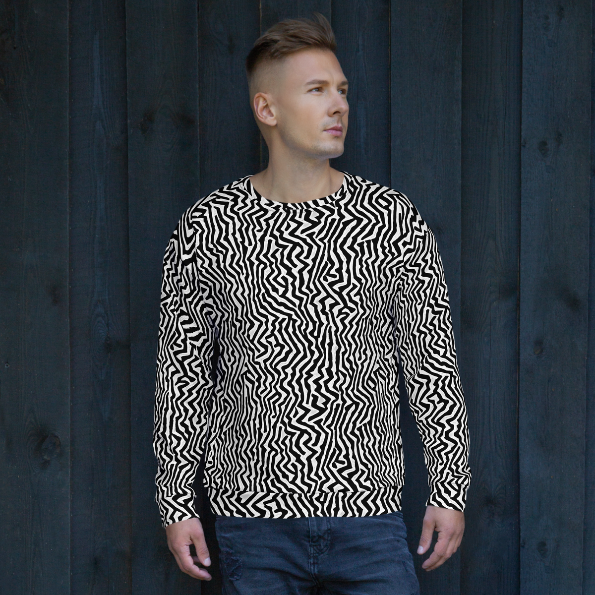 Sweatshirt - Static Swirl