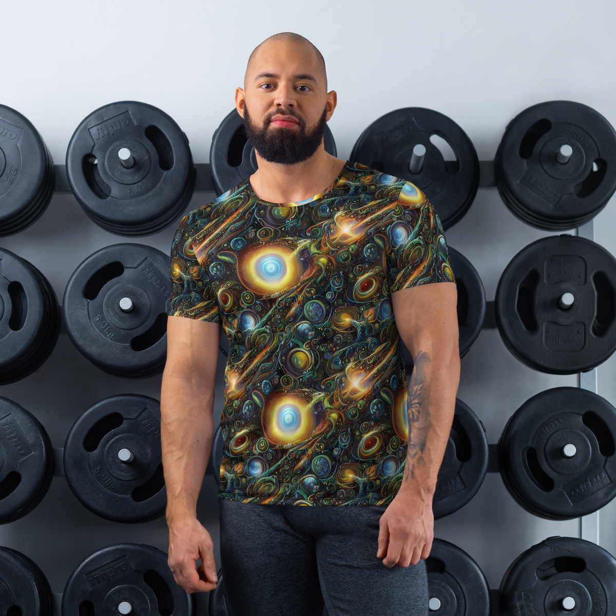 Men's Athletic T-Shirt - Ferez Vortex