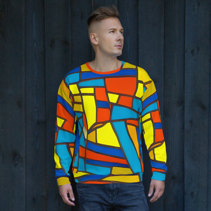 Sweatshirt - Mondrian Mesh