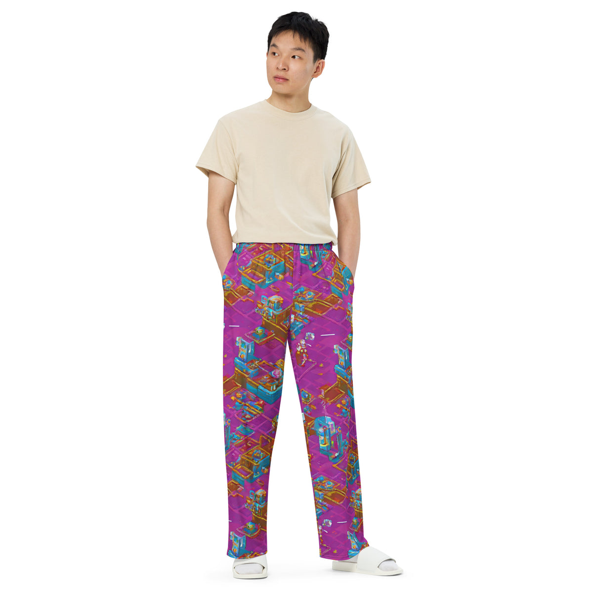 Wide-Leg Pants - Quantum Palaces